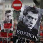 Память Бориса Немцова в Перми почтили сто человек
